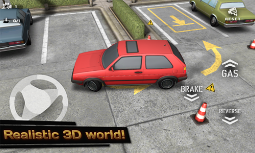 اسکرین شات بازی Backyard Parking 3D 1