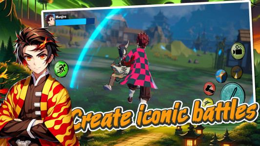 اسکرین شات 1 بازی Demon Fighting Hashira Anime