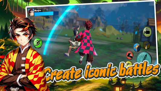 اسکرین شات 1 بازی Demon Fighting Hashira Anime