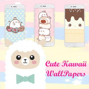 اسکرین شات 2 برنامه Cute Kawaii Wallpaper HD