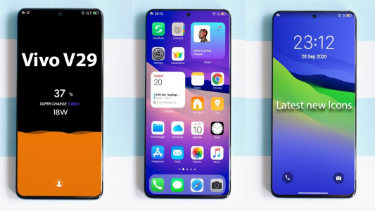 اسکرین شات 4 برنامه Vivo V29 Launcher & Wallpapers