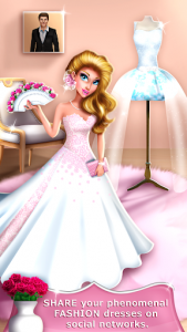 اسکرین شات برنامه Wedding Dress Designer Game 5