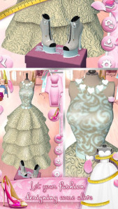 اسکرین شات برنامه Wedding Dress Maker and Shoe Designer Games 5