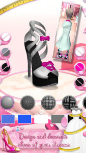 اسکرین شات برنامه Wedding Dress Maker and Shoe Designer Games 3