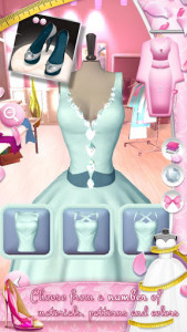 اسکرین شات برنامه Wedding Dress Maker and Shoe Designer Games 4
