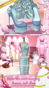 اسکرین شات برنامه Wedding Dress Maker and Shoe Designer Games 1