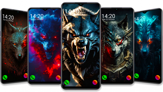 اسکرین شات برنامه Werewolf wallpaper 3