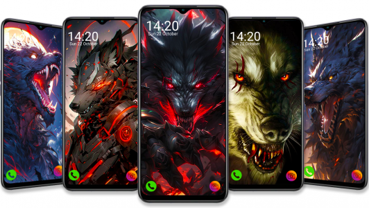 اسکرین شات برنامه Werewolf wallpaper 5