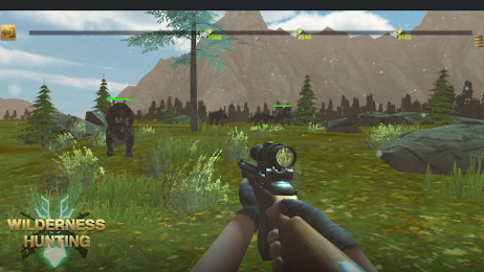 اسکرین شات بازی Wilderness Hunting：Shooting Prey Game 1