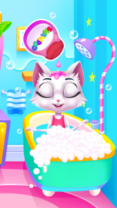 اسکرین شات 7 بازی Kitty Kate & Unicorn: Pet Care