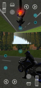 اسکرین شات بازی Two Player Motorcycle Racing 4