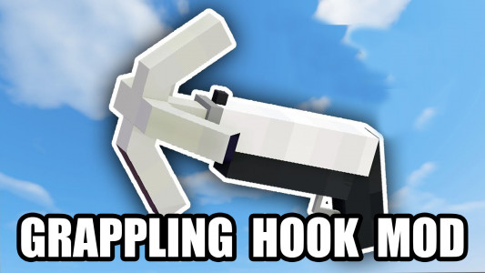 اسکرین شات برنامه Grappling Hook Mod Minecraft 1