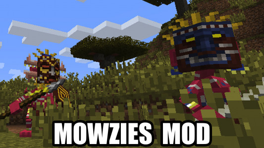 اسکرین شات برنامه Mowzies Mobs Mod Minecraft PE 3