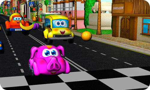 اسکرین شات بازی Kids - racing games 2
