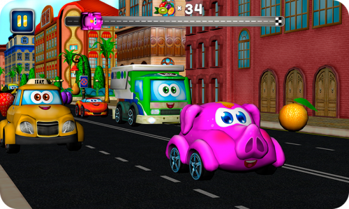 اسکرین شات بازی Kids - racing games 4