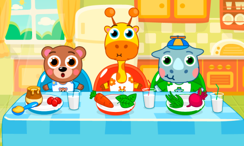 اسکرین شات 4 بازی Kindergarten : animals