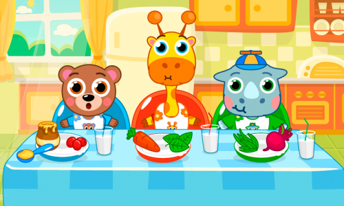 اسکرین شات بازی Kindergarten : animals 4