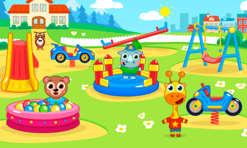 اسکرین شات 3 بازی Kindergarten : animals