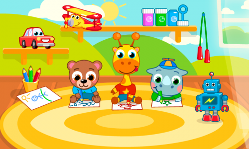 اسکرین شات بازی Kindergarten : animals 2