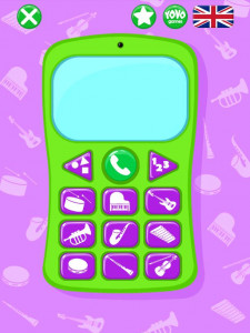 اسکرین شات بازی Baby phone 1