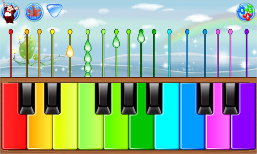 اسکرین شات بازی Children's piano. 4