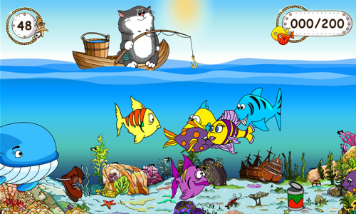 اسکرین شات بازی Fishing for Kids 4