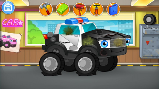 اسکرین شات بازی Repair monster trucks 4