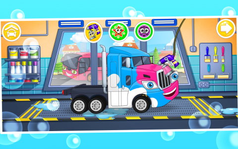 اسکرین شات بازی Carwash: Trucks 4