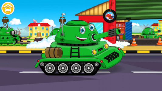 اسکرین شات بازی Tank washing 2