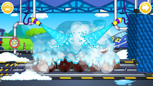 اسکرین شات 4 بازی Train wash