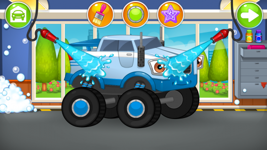 اسکرین شات 1 بازی Car Wash - Monster Truck