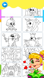 اسکرین شات بازی Coloring book 4