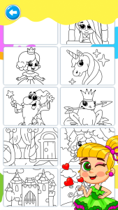 اسکرین شات 4 بازی Coloring book