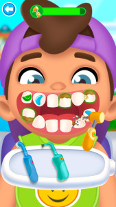 اسکرین شات 2 بازی Dentist for children