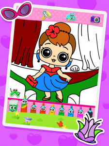 اسکرین شات بازی Coloring dolls 4