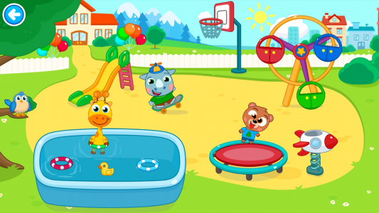 اسکرین شات بازی Kindergarten: baby care 4