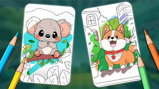 اسکرین شات بازی Animal coloring pages 8