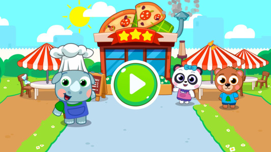 اسکرین شات 1 بازی Pizzeria for kids