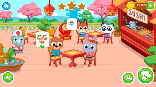 اسکرین شات 3 بازی Yovo Sushi bar