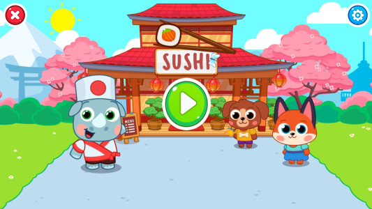 اسکرین شات 1 بازی Yovo Sushi bar