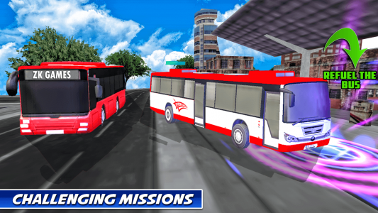 اسکرین شات بازی Luxury Bus Coach Driving Game 8