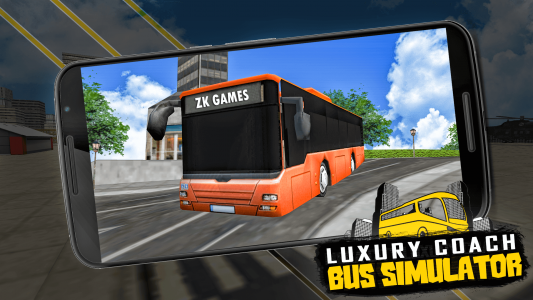 اسکرین شات بازی Luxury Bus Coach Driving Game 1