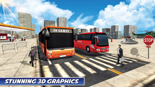اسکرین شات 4 بازی Luxury Bus Coach Driving Game