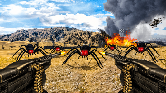 اسکرین شات بازی Monster Spider Hunter 3D Game 3