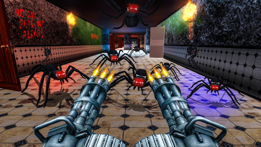 اسکرین شات بازی Monster Spider Hunter 3D Game 1