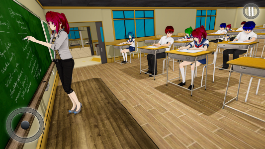 اسکرین شات بازی Anime Girl School Teacher 3D 2