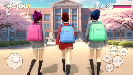 اسکرین شات 1 بازی Senpai School Simulator