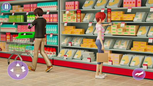 اسکرین شات بازی Anime Girl Virtual School Life 2