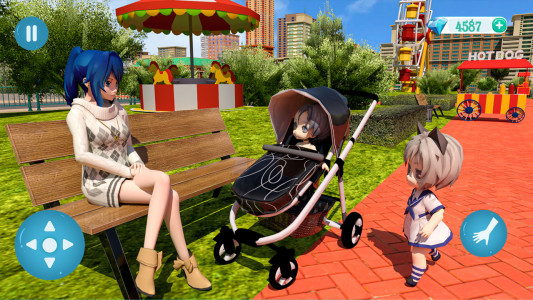 اسکرین شات بازی Anime Mother Twin Babies Life 2