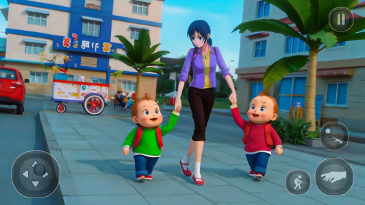 اسکرین شات 4 بازی Pregnant Mom Twins Life Sim 3D